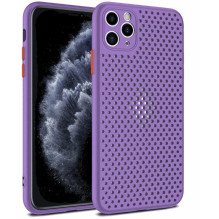 Fusion Accessories „Breathe“ silikoninis dėklas Apple iPhone 11 Pro“, violetinis