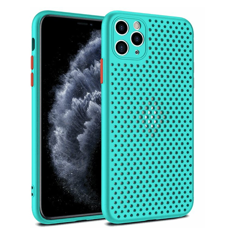 Fusion Accessories „Breathe“ silikoninis dėklas Apple iPhone 7 / 8 / SE (2020 / 2022)“ mėtinis