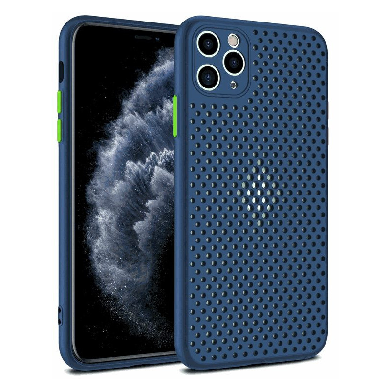 Fusion Accessories „Breathe“ silikoninis dėklas, skirtas „Galaxy“, S20, Blue