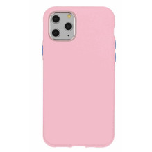 Fusion Accessories „Tvirtas silikoninis dėklas Apple iPhone 11 Pro“, rožinis