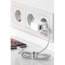 Goobay 44952 Dvigubas USB įkroviklis 2,4 A (12W) Baltas