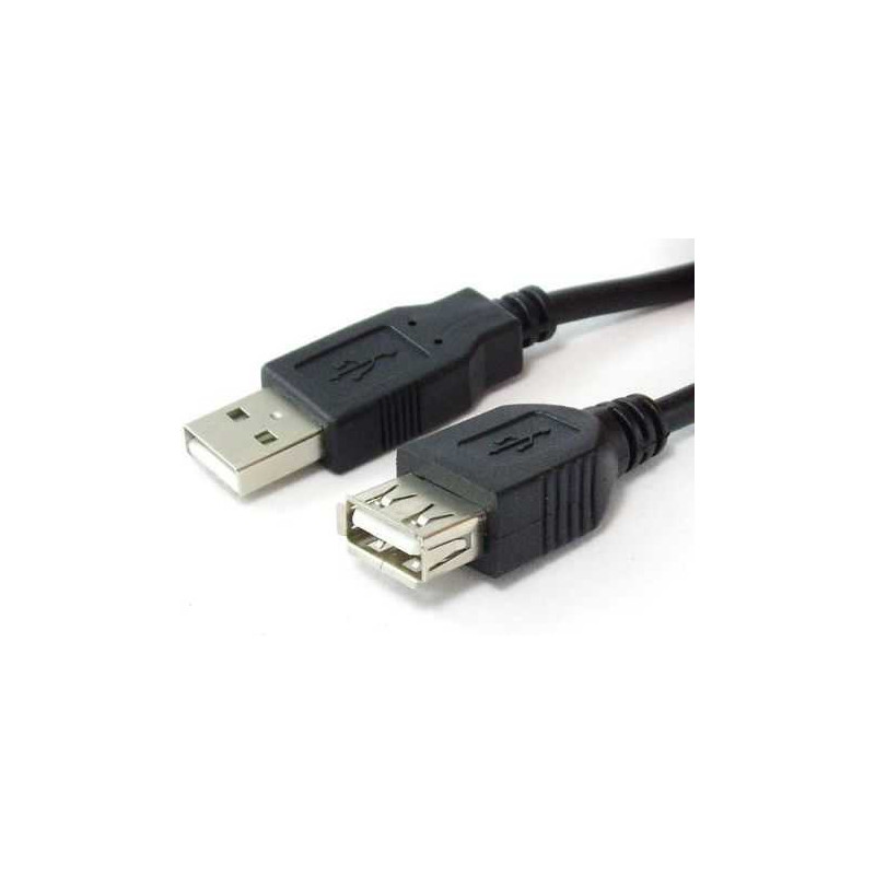 Sharkoon Extension cable USB 2.0 black 1.0m