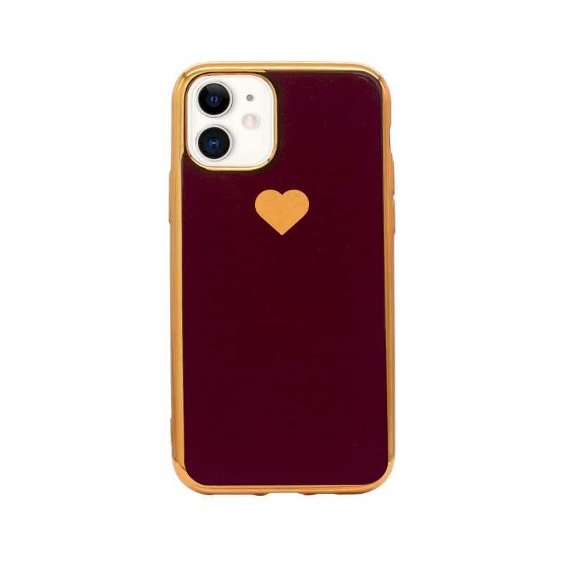 Fusion Accessories „Širdelės formos dėklas iPhone 11 Pro“ Red