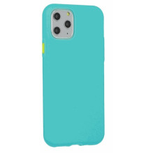 „Fusion Accessories“ tvirtas silikoninis dėklas Apple iPhone 12 / 12 Pro telefonui, mėtinis „Fusion Accessories“ tvirtas silikoninis dėklas Apple iPhone 12 / 12 Pro telefonui, mėtinis