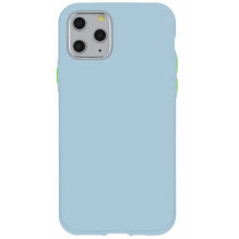 Fusion Accessories "Solid Silicone Case Apple iPhone 12 / 12 Pro" Light Blue