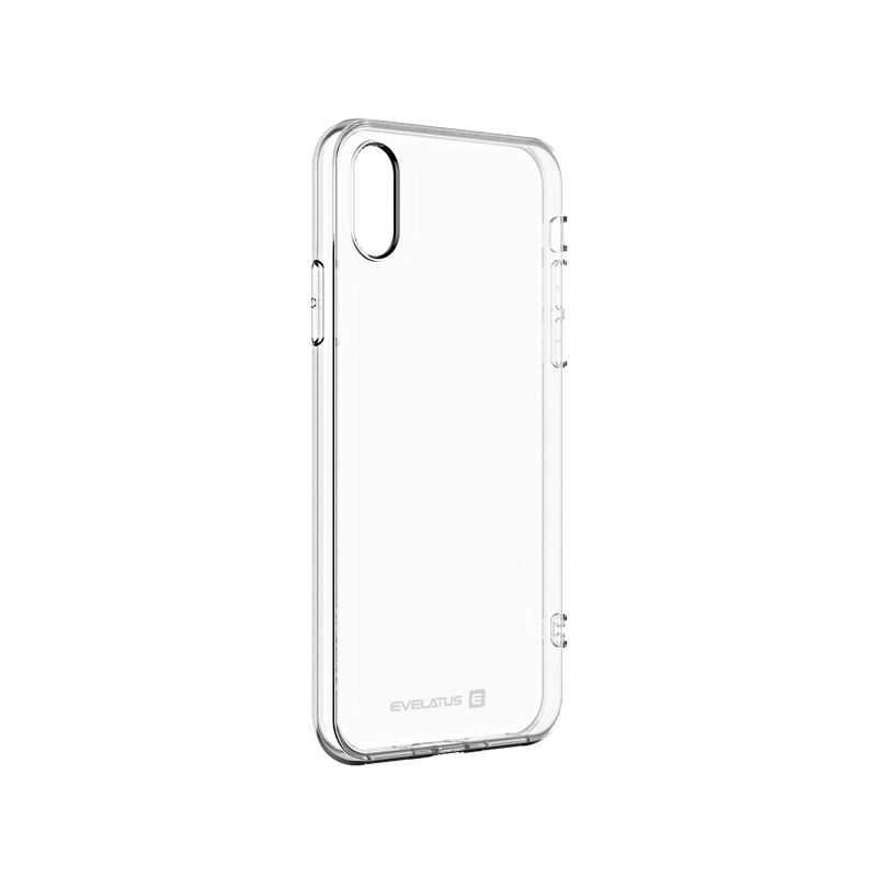 Evelatus „Huawei Y6 2019“ silikoninis dėklas, skaidrus