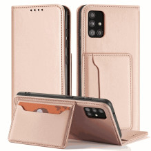 Fusion Accessories "Magnet Card Book Case Galaxy A13 5G / A04S" Pink Fusion Accessories "Magnet Card Book Case Galaxy A13 5G / A04S" Pink