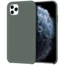 Riff „Plonas ir minkštas iPhone 11“ dėklas, tamsiai žalias