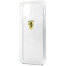 Ferrari "ESTRHCP12STR Protect Silicone Case iPhone 12 Mini" Transparent