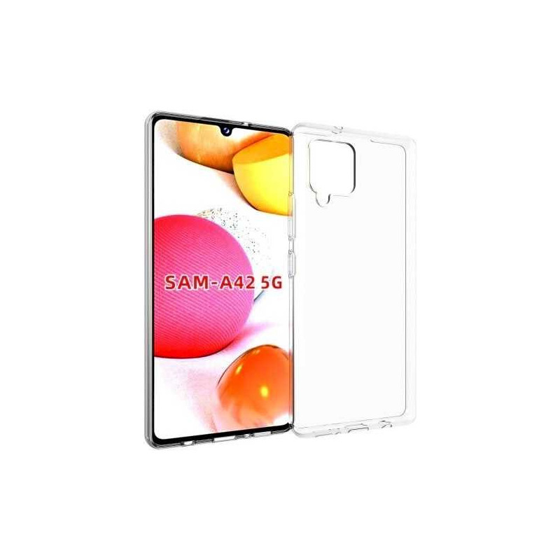 Fusion Accessories „Galaxy“ galinis dėklas „Ultra 1 mm“ A42 5G“ permatomas