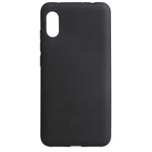 Fusion Accessories "Minkšta matinė nugara Case Xiaomi Redmi 9A / 9AT " Juoda