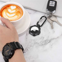 Tech-Protect TPUCarbon Case for Apple AirTag Black Tech-Protect TPUCarbon Case for Apple AirTag Black
