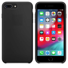 Riff „Plonas ir minkštas iPhone 7 Plus / 8 Plus“ dėklas, juodas