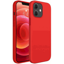 Fusion Accessories "Elegance Fibre Protect Case Apple iPhone 12 Pro Max" Red Fusion Accessories "Elegance Fibre Protect Case Apple iPhone 12 Pro Max" Red