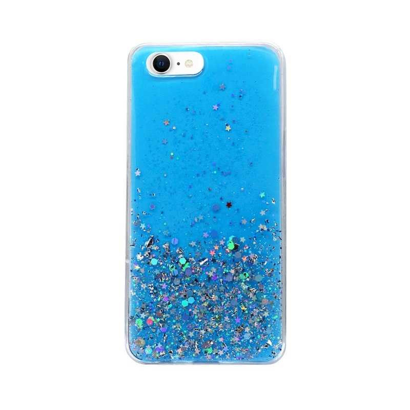 „Fusion Accessories“ „Glue Blizgučiais aptrauktas iPhone 12 Mini dėklas“, mėlynas