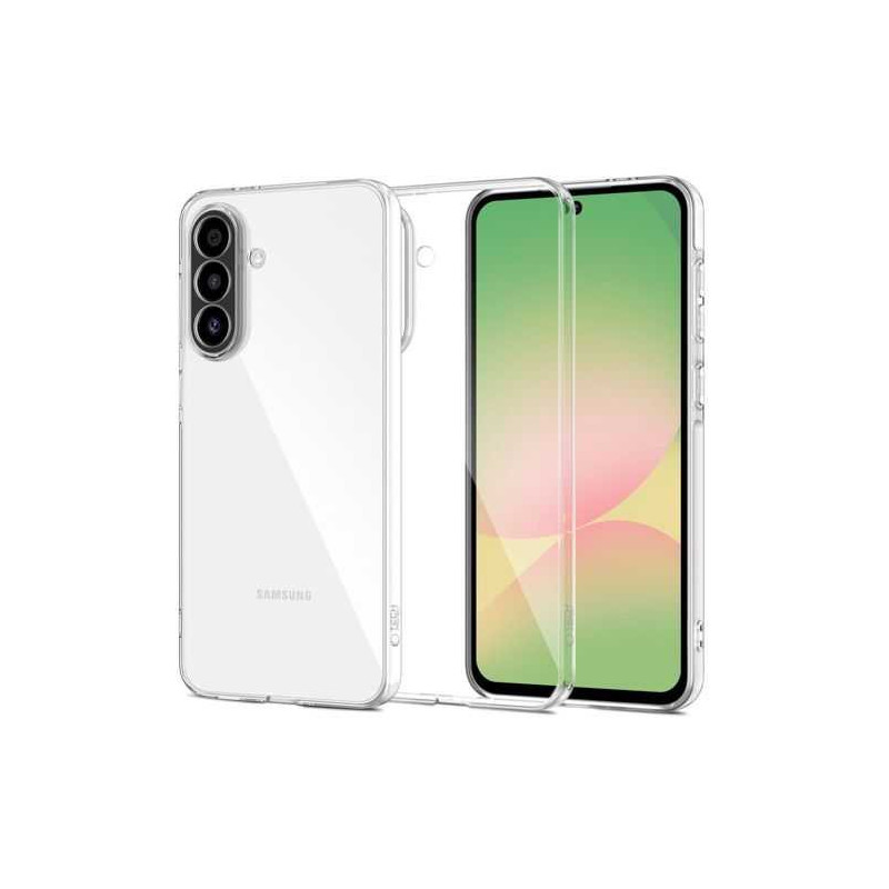 „Tech-Protect FlexAir“ dėklas, skirtas „Samsung Galaxy A57 5G“ – skaidrus