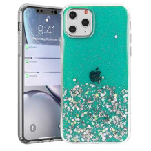 Fusion Accessories "Glue Glitter Silicone Case iPhone 13" Green
