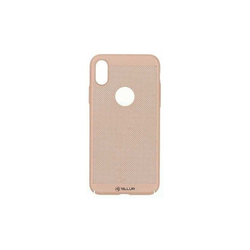 Tellur "Šilumos išsklaidymas atgal Case iPhone X / XS" Rose Gold