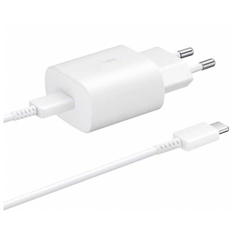 Samsung "EP-TA800XWE Type-C 25W" (White)