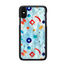 iKins „Išmaniojo telefono dėklas iPhone XS / S“, juodas, su akmenukais
