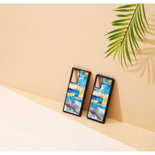 iKins „Išmaniojo telefono dėklas Samsung „Galaxy Note 20““ dangaus spalvos Blue juodas