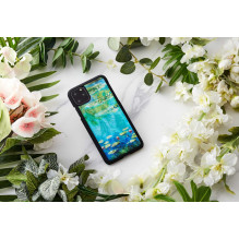 iKins „Išmaniojo telefono dėklas iPhone 11 Pro Max“ vandens lelijų juodos spalvos iKins „Išmaniojo telefono dėklas iPhone 11 Pro Max“ vandens lelijų juodos spalvos