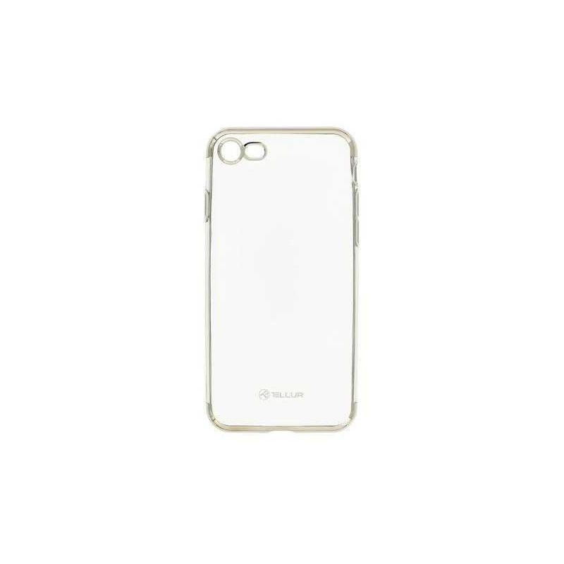 Tellur "Silikonu padengta galvanizacija Case iPhone 8" Silver