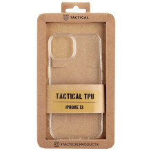 Taktinis „TPU dėklas iPhone 13“ permatomas Taktinis „TPU dėklas iPhone 13“ permatomas
