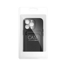 Riff Card serijos silikoninis galinis dėklas, skirtas Apple iPhone 11, juodas