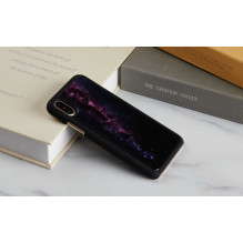 iKins „Išmaniojo telefono dėklas iPhone XS / S“, Paukščių tako juodas iKins „Išmaniojo telefono dėklas iPhone XS / S“, Paukščių tako juodas