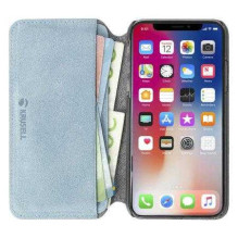 Krusell „Broby 4 kortelių plona piniginė iPhone XS“ Blue