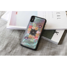 iKins "SmartPhone case iPhone XS / S" Flower garden black iKins "SmartPhone case iPhone XS / S" Flower garden black
