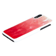 iKins „Išmaniojo telefono dėklas iPhone XR“, rožinės spalvos ežero baltumo spalvos iKins „Išmaniojo telefono dėklas iPhone XR“, rožinės spalvos ežero baltumo spalvos