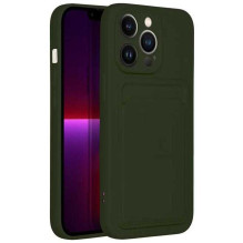 Riff "Card Silicone Case iPhone 15 Plus" Green