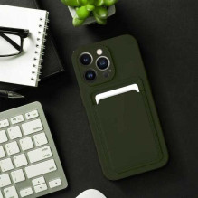 Riff "Card Silicone Case iPhone 15 Plus" Green