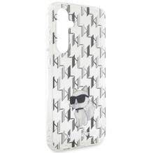 Karl Lagerfeld "Kietas dėklas Monogram Choupette S23 FE S711 " Skaidrus