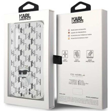 Karl Lagerfeld "Hardcase Monogramm Choupette S23 FE S711" Transparent