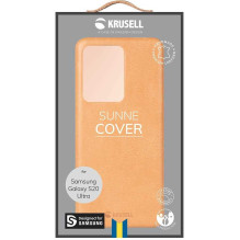 Krusell "Sunne Back Case Galaxy S20 Ultra" Vintage Nude Krusell "Sunne Back Case Galaxy S20 Ultra" Vintage Nude