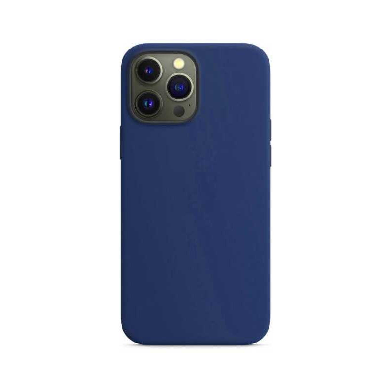 Riff "Minkštas silikonas Case iPhone 13 Pro Max" Tamsus Blue