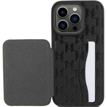 Karl Lagerfeld "Saffiano Cardslots and Stand Monogram Ikonik Patch iPhone 15 Pro Max" Karl Lagerfeld "Saffiano Cardslots and Stand Monogram Ikonik Patch iPhone 15 Pro Max"