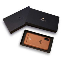 VixFox "Card Slot Back Case iPhone XS MAX" Caramel Brown