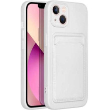 Riff „Silikoninė kortelė Case iPhone 15 Pro Max“ balta Riff „Silikoninė kortelė Case iPhone 15 Pro Max“ balta