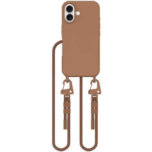 Tech-Protect "Magnecklace Magsafe Case iPhone 16" Chocolate Brown Tech-Protect "Magnecklace Magsafe Case iPhone 16" Chocolate Brown