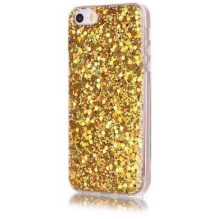 „Fusion Accessories“ „Sequins“ galinis dėklas Apple iPhone X / XS“ auksinis