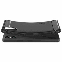 „Spigen Rugged Armor Matte Redmi Note 13“ juodas „Spigen Rugged Armor Matte Redmi Note 13“ juodas