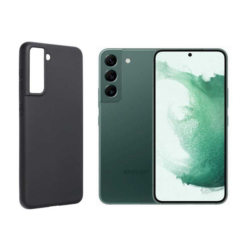 Fusion Accessories „Švelniai matiniai Case „Galaxy S24 Plus“ juodi