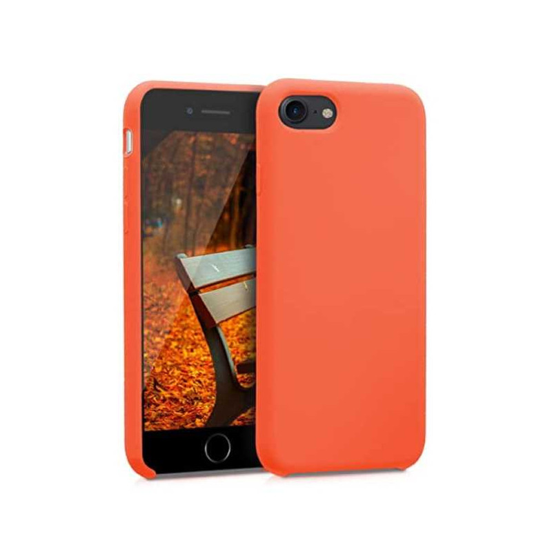 Riff "Plona ir minkšta nugara Case iPhone 12 / 12 Pro " Oranžinė
