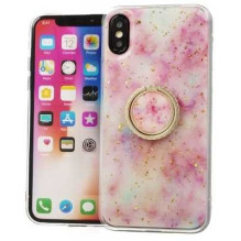 Fusion Accessories "Marble Ring Back Case Apple iPhone 11 Pro" Pink
