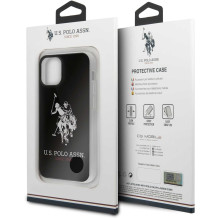 U.S Polo "USHCP12STPUHRBK Big Horse Cover iPhone 12 Mini" Black U.S Polo "USHCP12STPUHRBK Big Horse Cover iPhone 12 Mini" Black