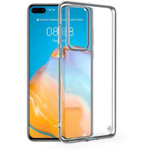 Tellur "Paprastas silikoninis dangtelis Huawei P40 " Skaidrus